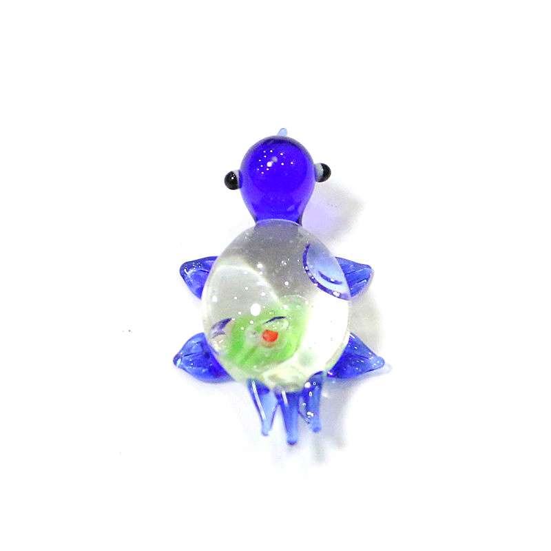 1pc Mini Glass Turtle Figurine - مراجعة Aquarium Fish Japan وسعره