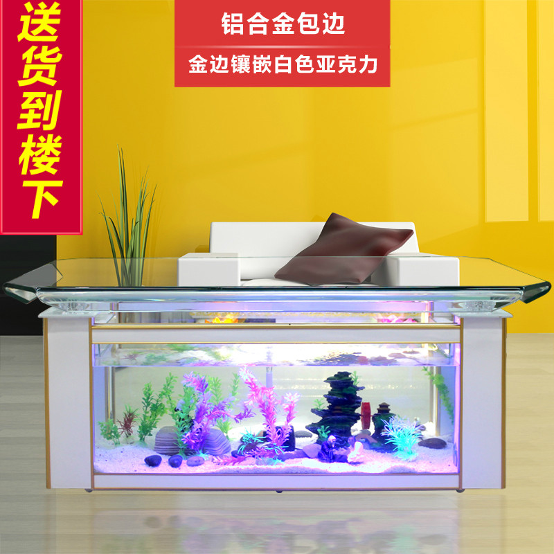 Xihao ecological coffee table  - مراجعة Live Fish Aquarium وسعره