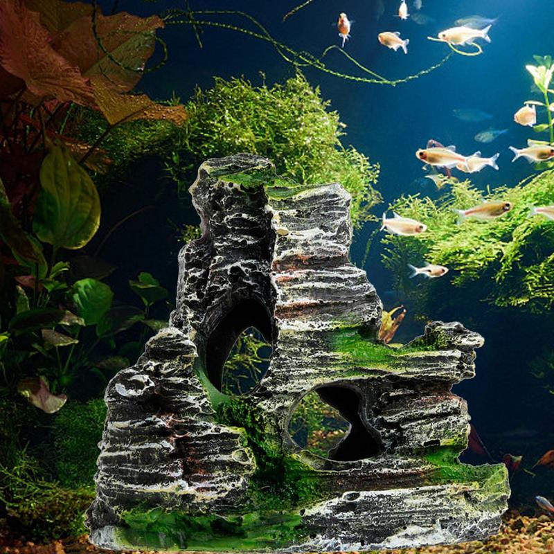 Aquarium Sandstone Decoration  - مراجعة Aquarium Fish Poster وسعره