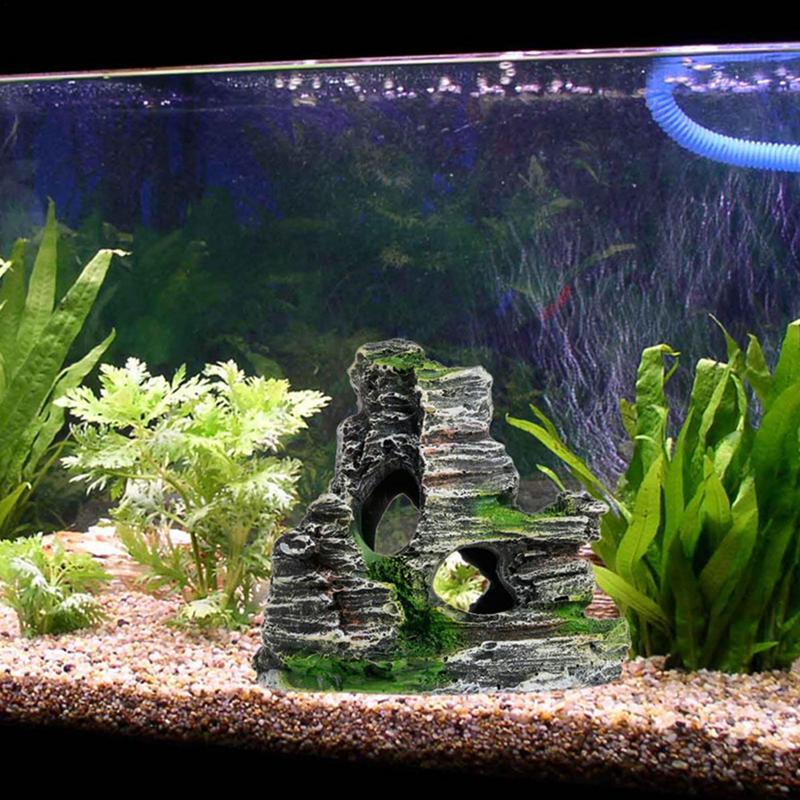 Aquarium Sandstone Decoration  - مراجعة Aquarium Fish Poster وسعره