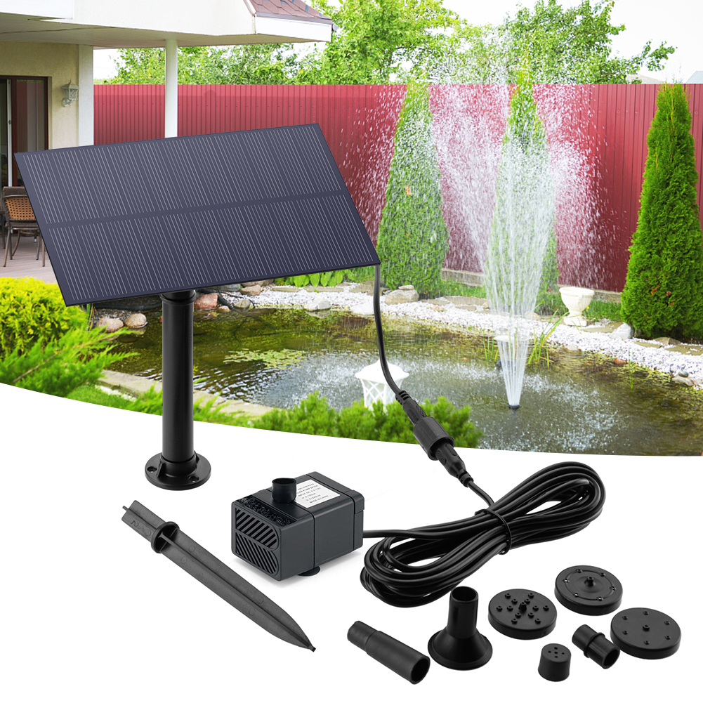 5W 5V Solar Water Pump Garden  - مراجعة Aquarium Fish Gallery وسعره