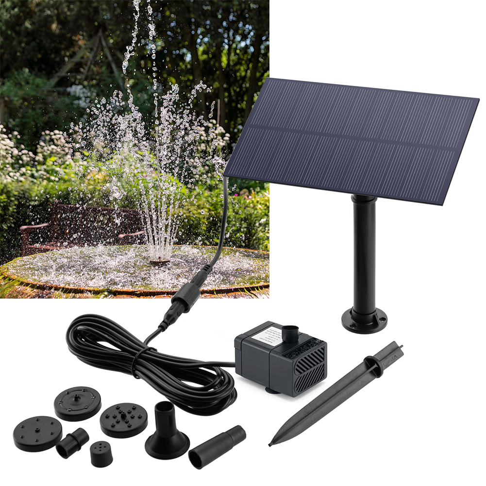5W 5V Solar Water Pump Garden  - مراجعة Aquarium Fish Gallery وسعره