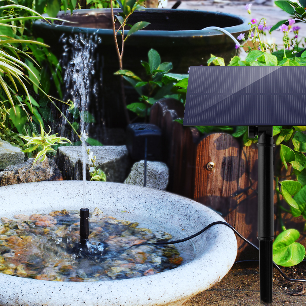 5W 5V Solar Water Pump Garden  - مراجعة Aquarium Fish Gallery وسعره