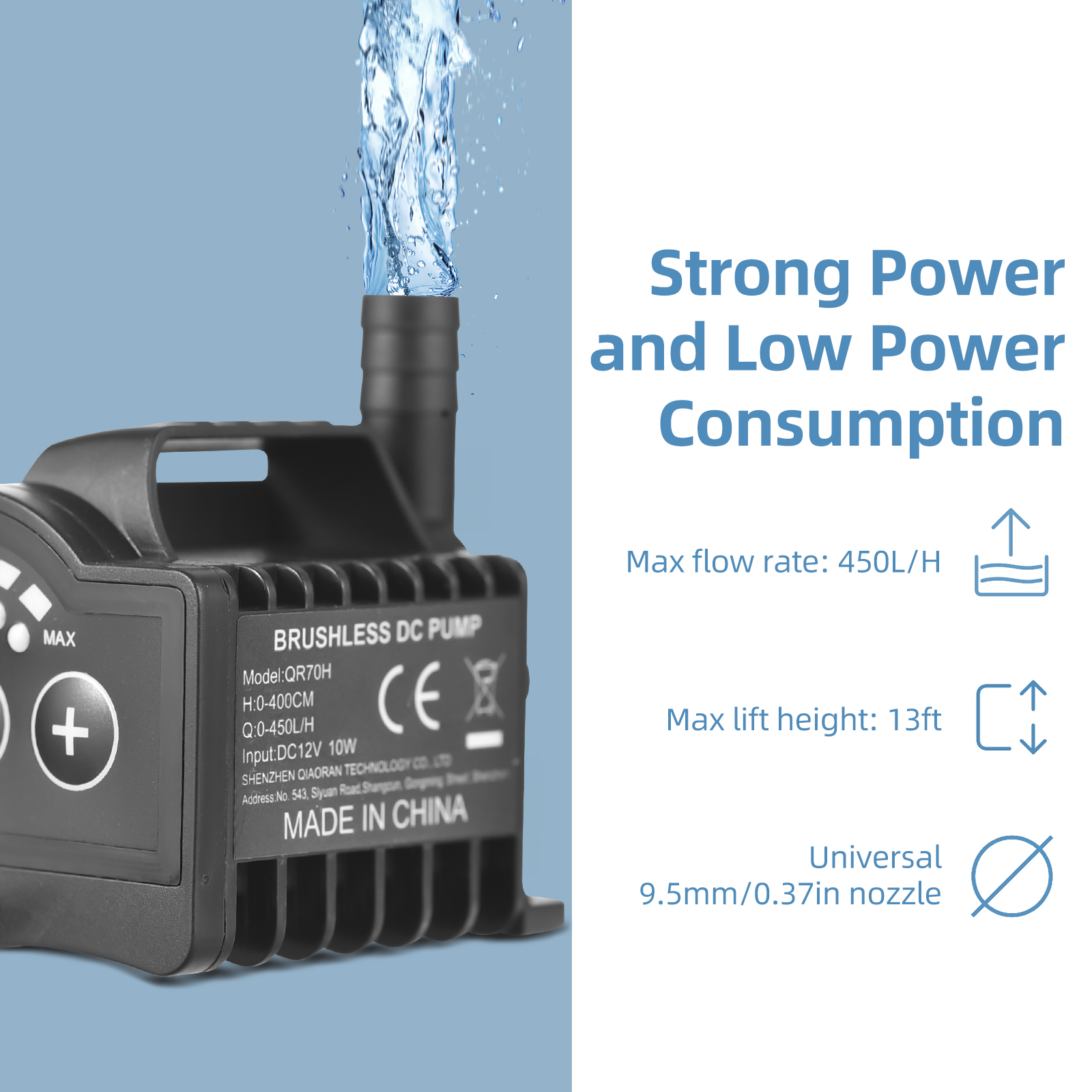 Submersible 12V Water Pump 8 L - مراجعة Aquarium Fish Real وسعره