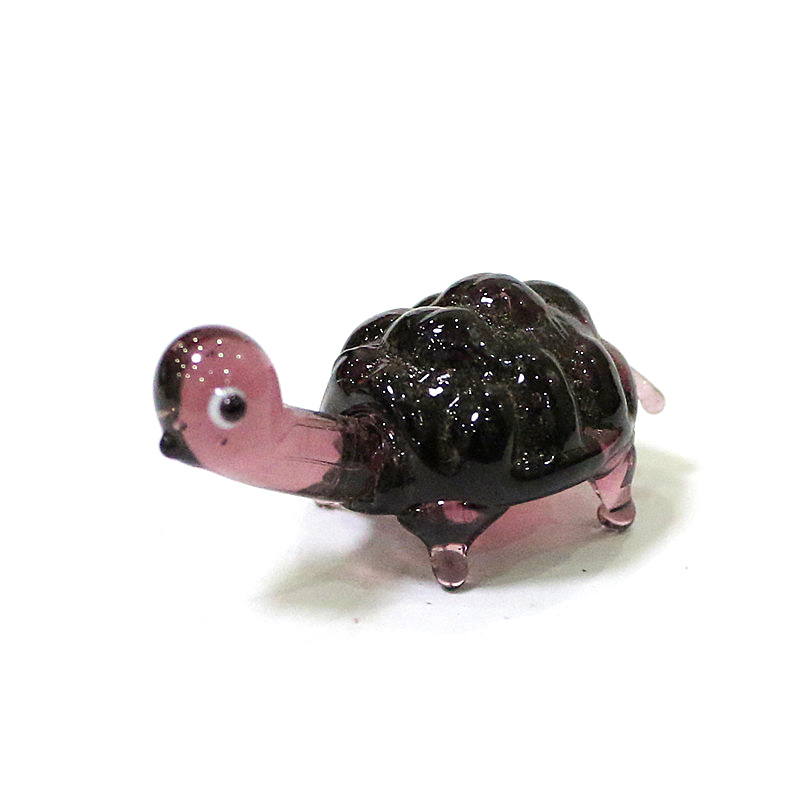 Mini Sea Turtle Figurines Glas - مراجعة Aquarium Fish Japan وسعره