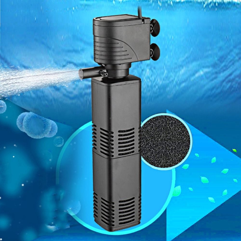 Plastic 3 in 1 Fish Tank Filte - مراجعة Aquarium Fish Real وسعره