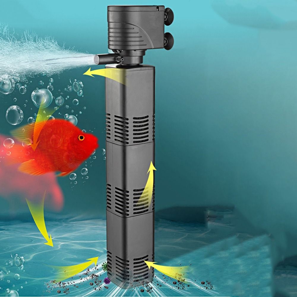 Plastic 3 in 1 Fish Tank Filte - مراجعة Aquarium Fish Real وسعره