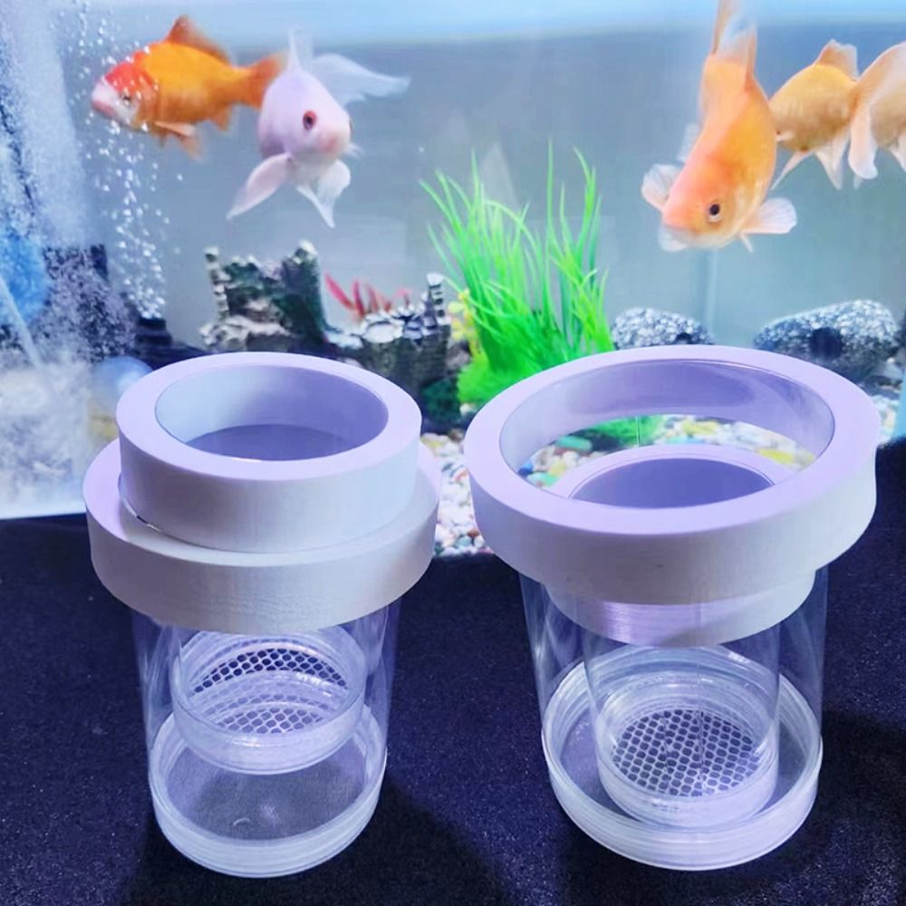 Plastic Floating Fish Breeding - مراجعة Aquarium Fish Feeder وسعره