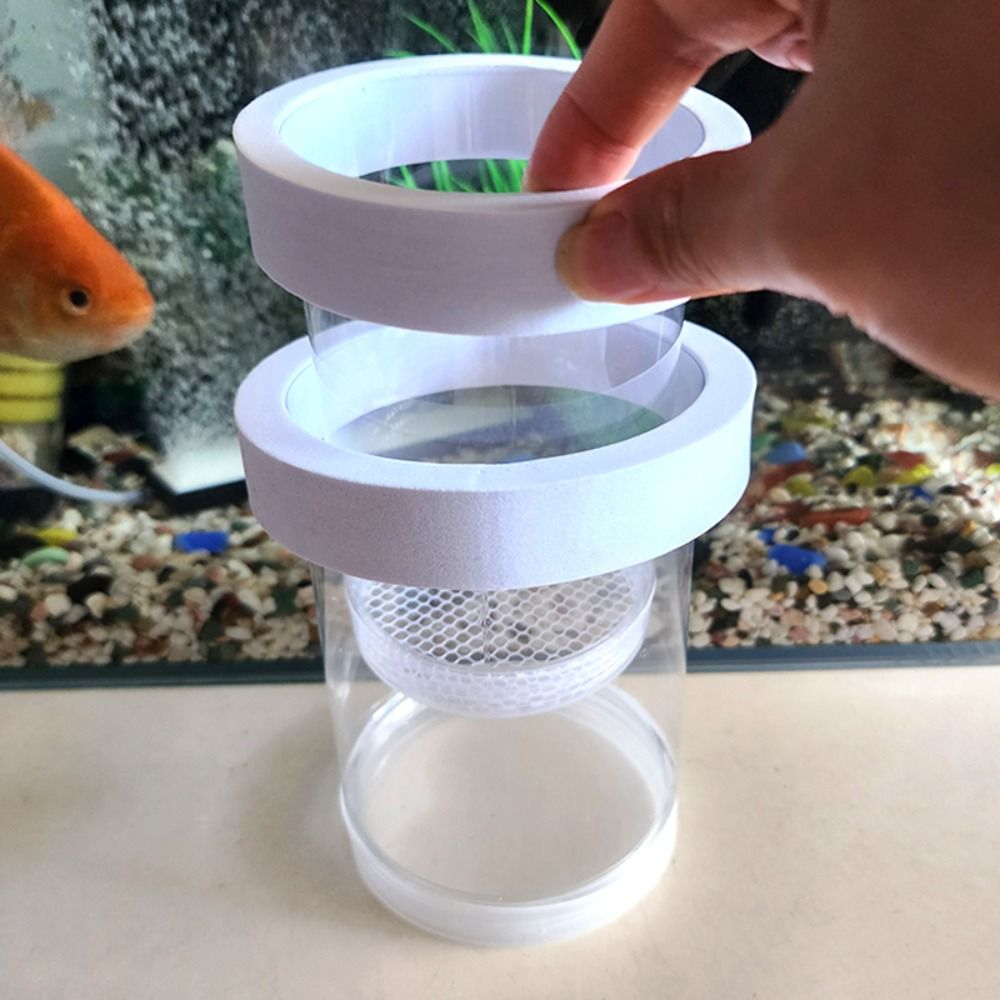 Plastic Floating Fish Breeding - مراجعة Aquarium Fish Feeder وسعره