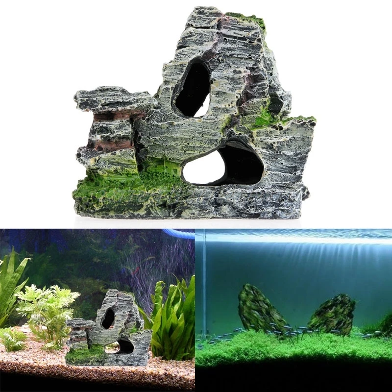 Mountain View Rockery Aquarium - مراجعة Aquarium Fish Bridge وسعره