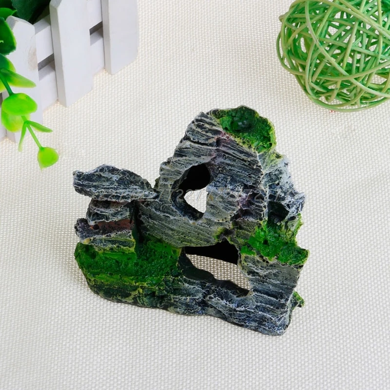 Mountain View Rockery Aquarium - مراجعة Aquarium Fish Bridge وسعره