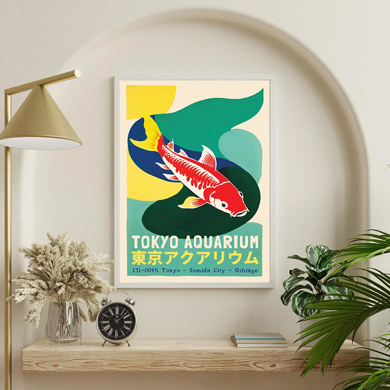Japan Aesthetic Fish Poster To - مراجعة Aquarium Fish Japan وسعره