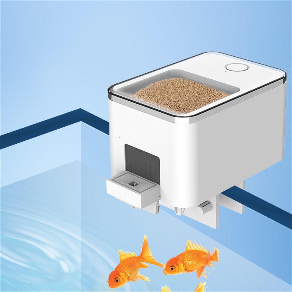WiFi Smart Automatic Feeder Aq - مراجعة Aquarium Fish Feeder وسعره