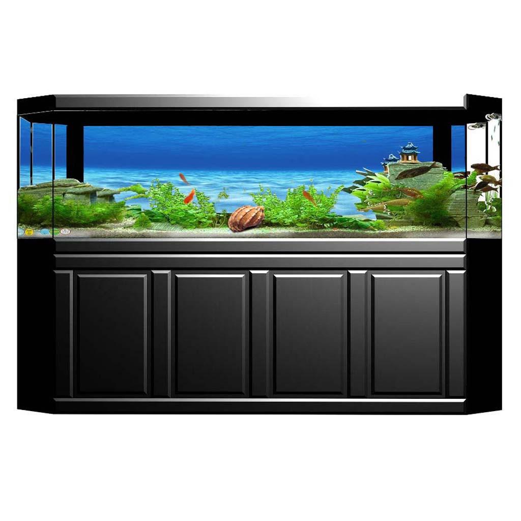 Side Decorative Aquarium Backg - مراجعة Aquarium Fish Poster وسعره
