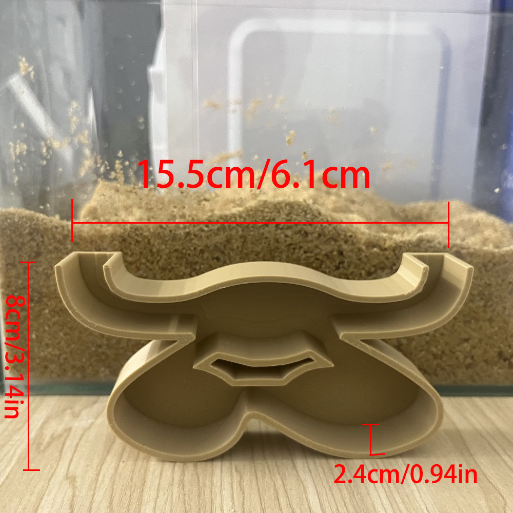 Crab-shaped Hide Maze Aquarium - مراجعة Aquarium Fish Zone وسعره