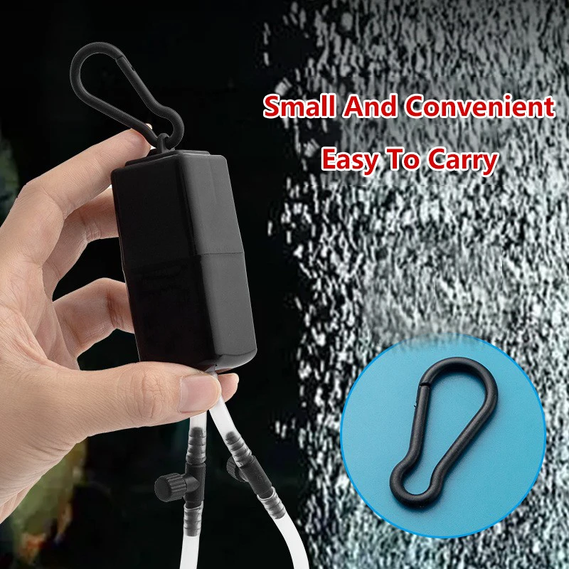 1Pc Double Hole Fish Tank Oxyg - مراجعة Aquarium Fish Yellow And Black وسعره