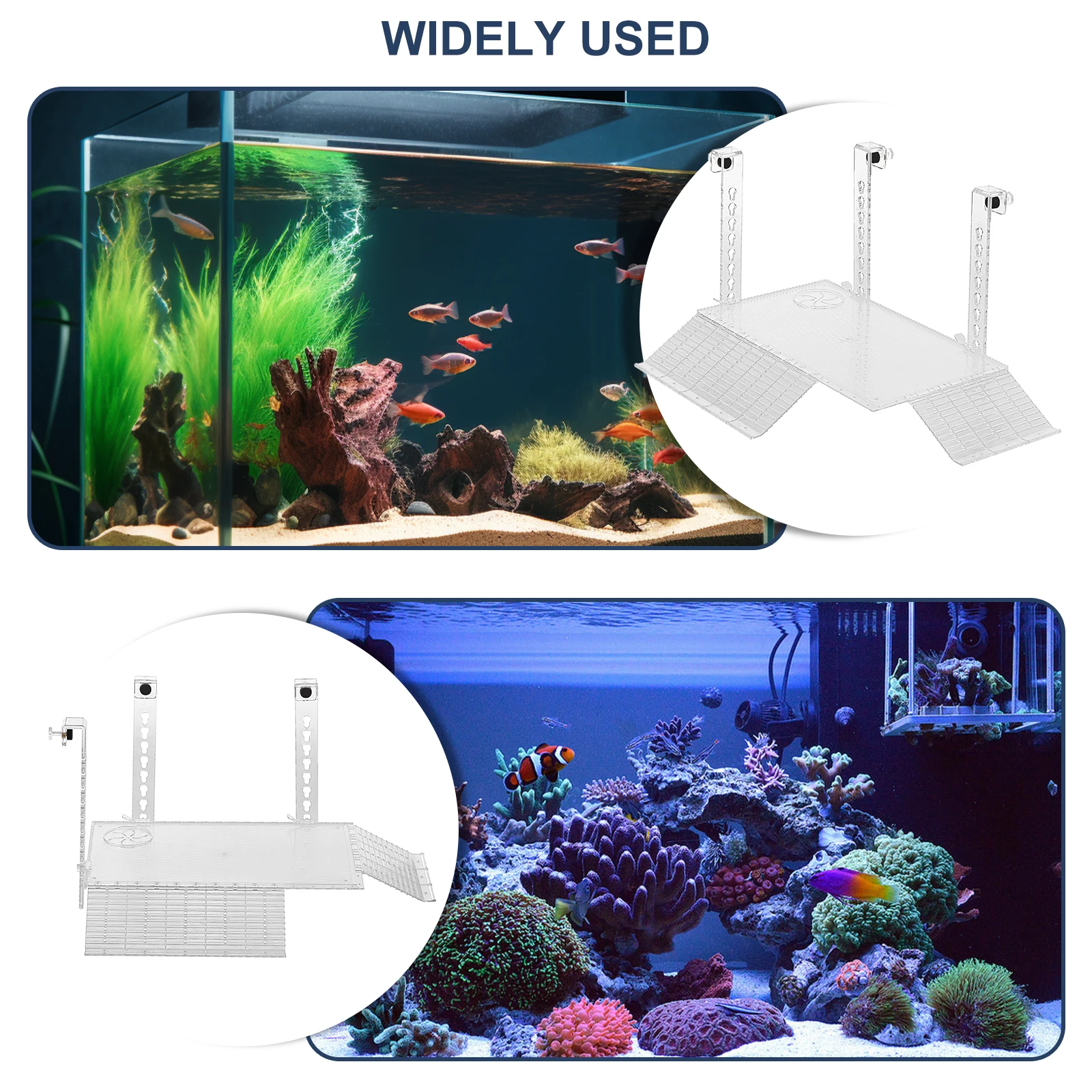 Adjustable Turtle Basking Plat - مراجعة Aquarium Fish Real وسعره