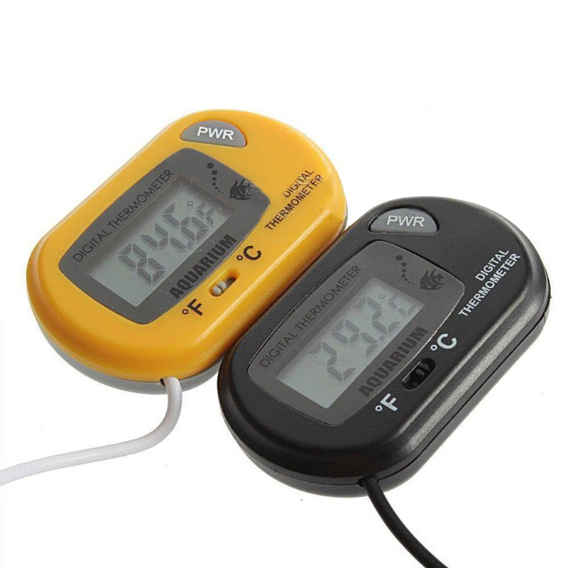 1PC 58*37mm Fish Tank Digital  - مراجعة Aquarium Fish Yellow And Black وسعره