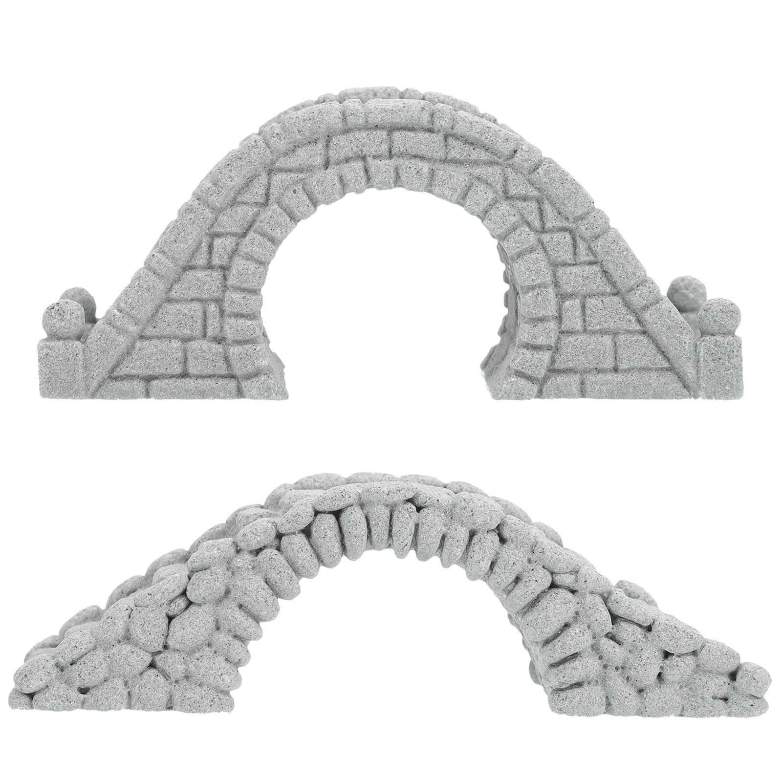 2Pcs Unique Crafted Aquarium D - مراجعة Aquarium Fish Bridge وسعره