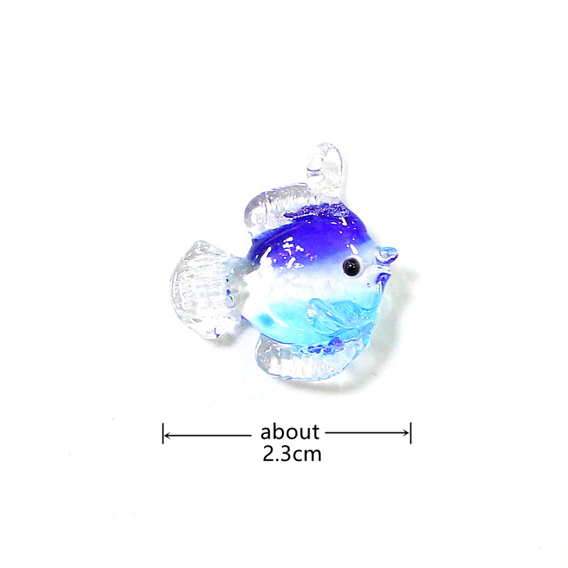 2pcs Colorful Mini Fish Glass  - مراجعة Aquarium Fish Japan وسعره