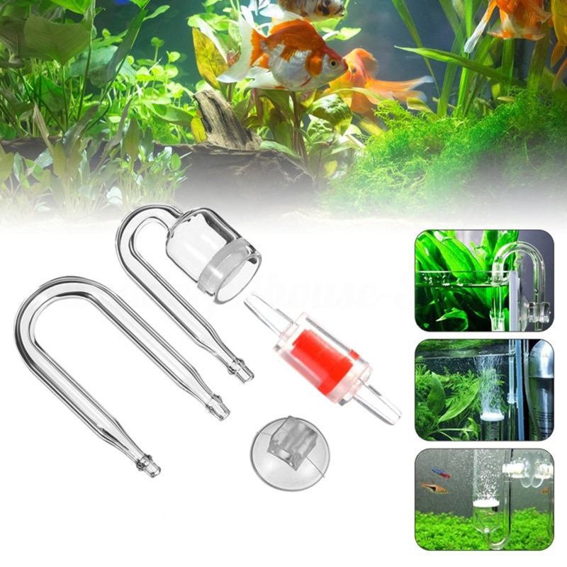 4pcs Set DIY CO2 Diffuser For  - مراجعة Live Fish Aquarium وسعره