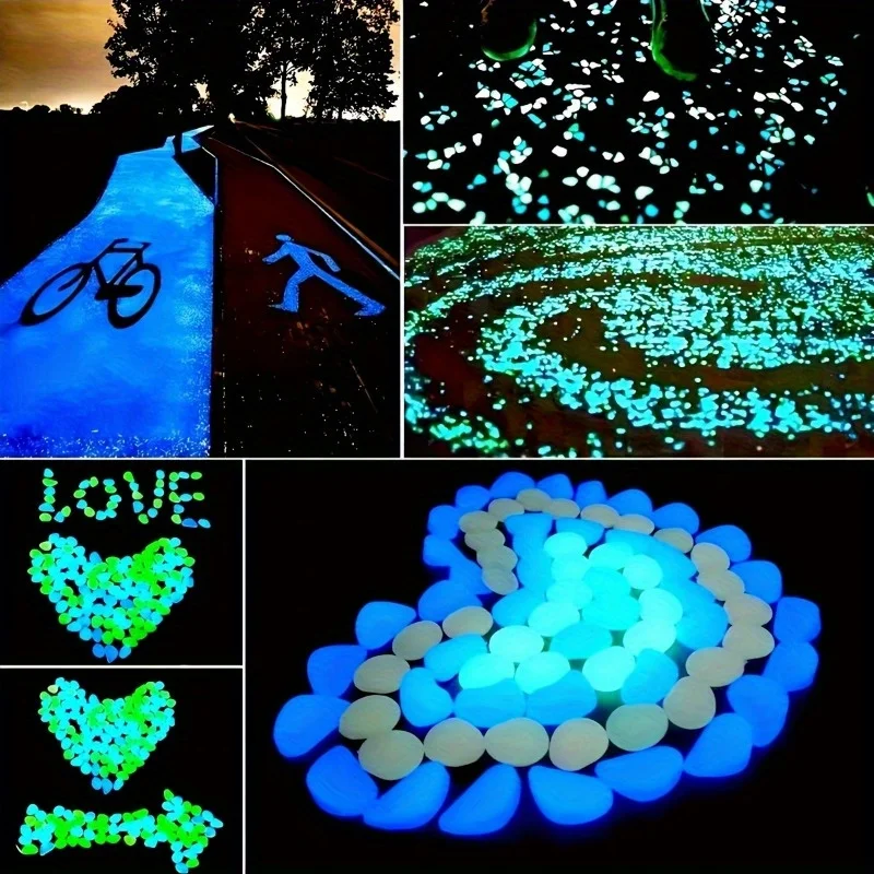 500Pcs Glow in The Dark Garden - مراجعة Aquarium Fish Gallery وسعره