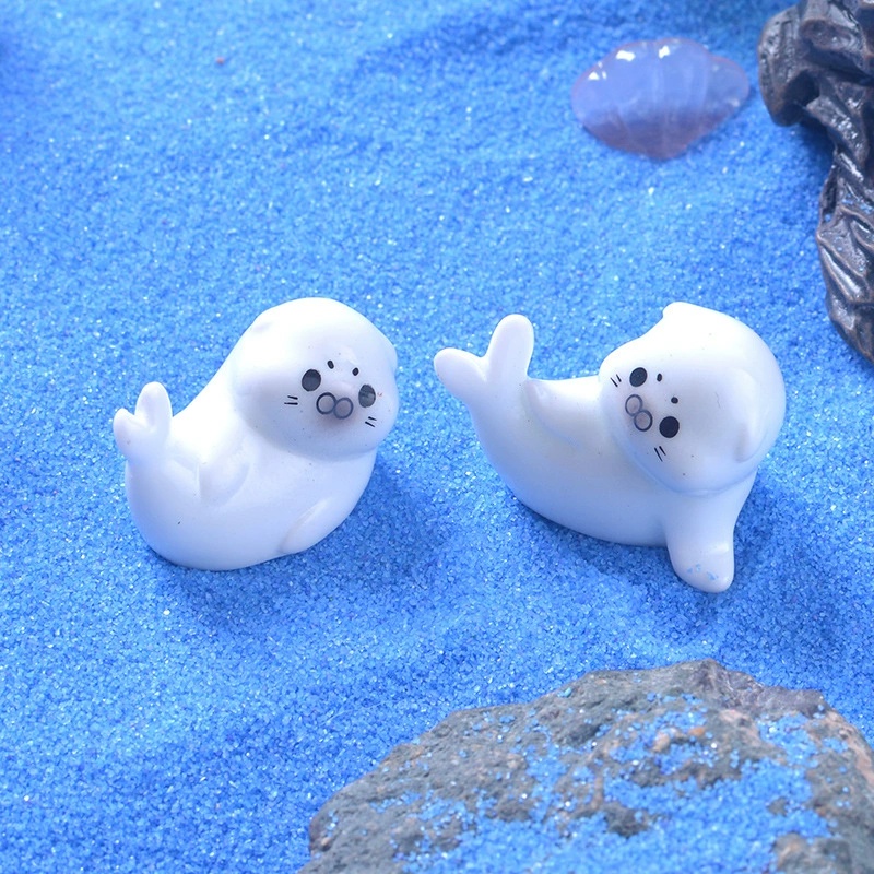 Mini Sea Lion Figurines for Mi - مراجعة Aquarium Fish Real وسعره