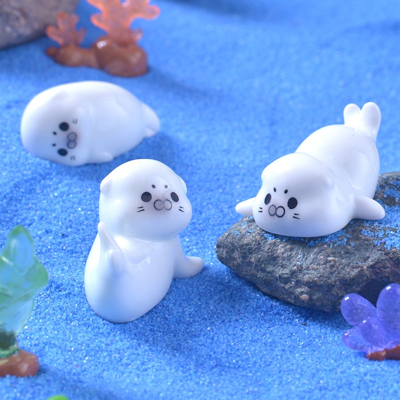 Mini Sea Lion Figurines for Mi - مراجعة Aquarium Fish Real وسعره
