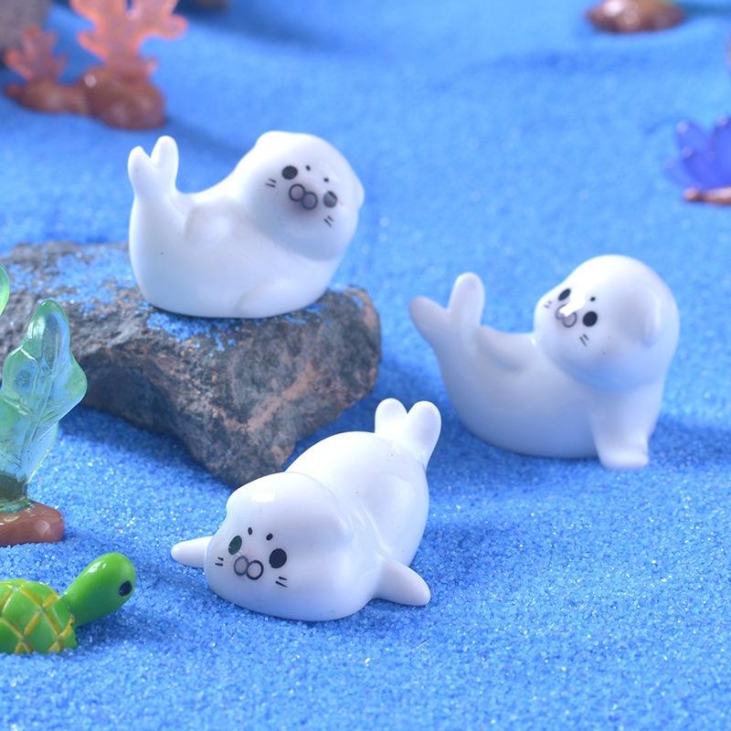 Mini Sea Lion Figurines for Mi - مراجعة Aquarium Fish Real وسعره
